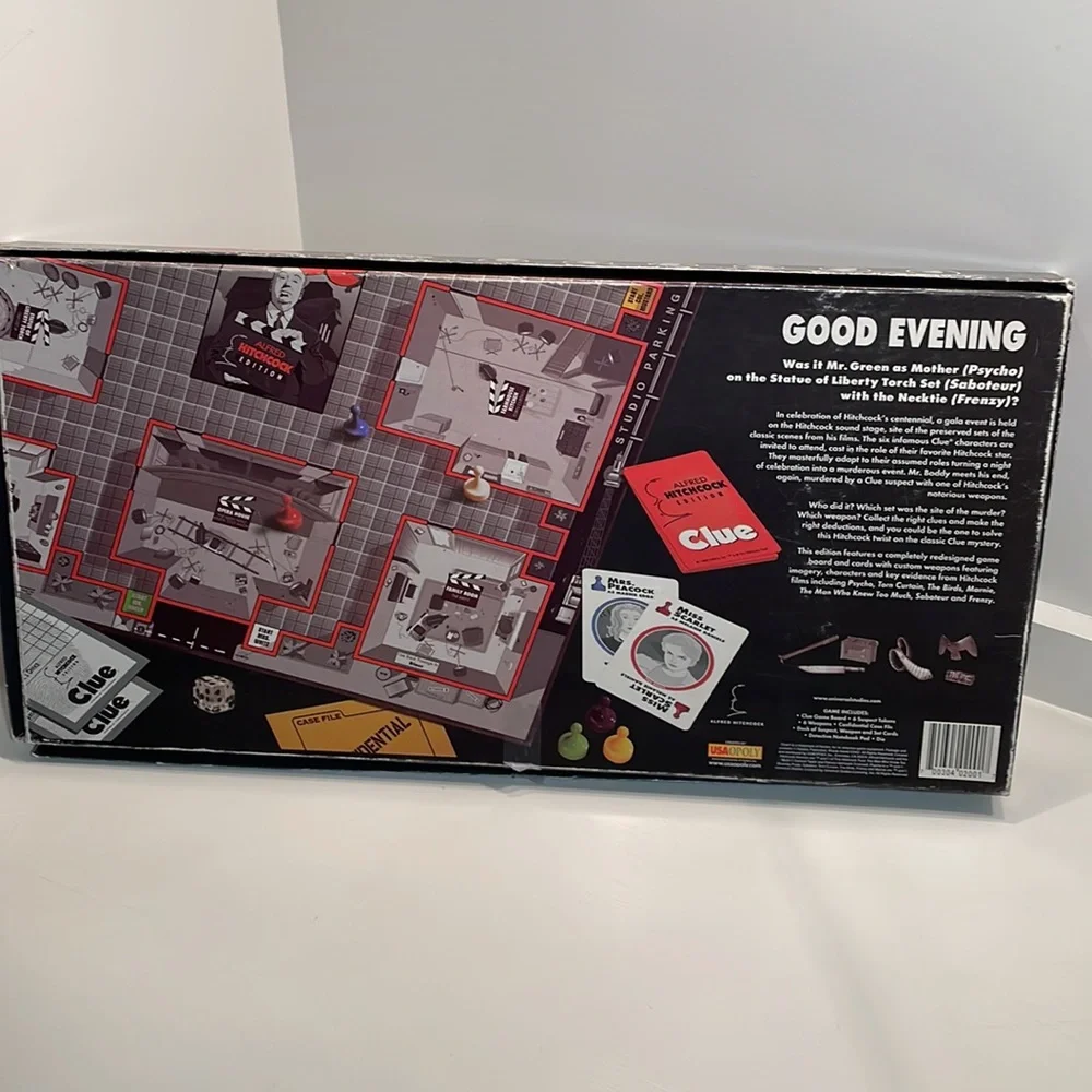 Alfred Hitchcock Clue game - Picture 8 of 9